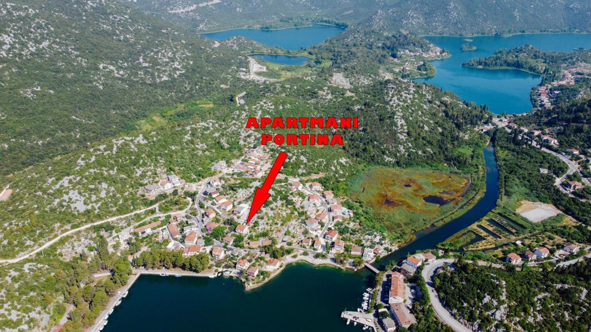 Apartmani Portina Bacina Exteriér fotografie